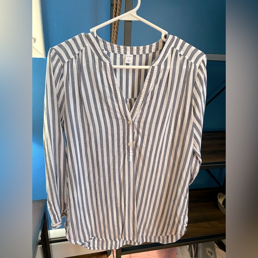 Striped Long Sleeved Tunic